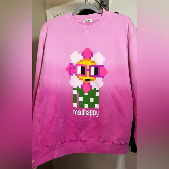 NWOT MadHappy for Nouns Doa Collab Limited Edition Crewneck Sweatshirt M - Picture 6 of 6